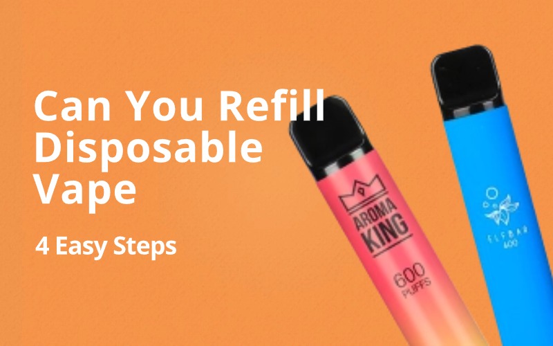 Can You Refill Disposable Vape?(4 Simple Steps)